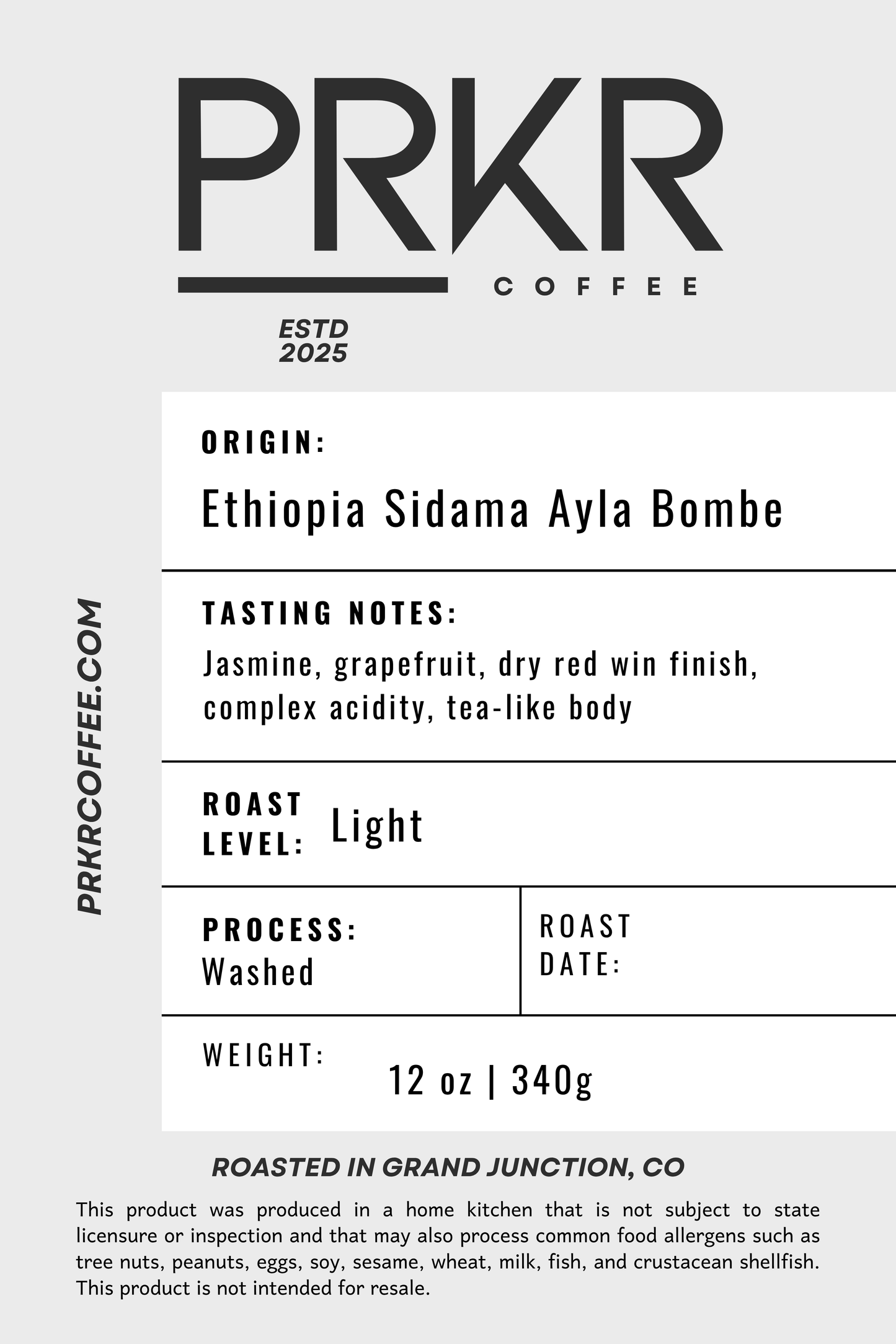 Ethiopia Sidama Ayla Bombe
